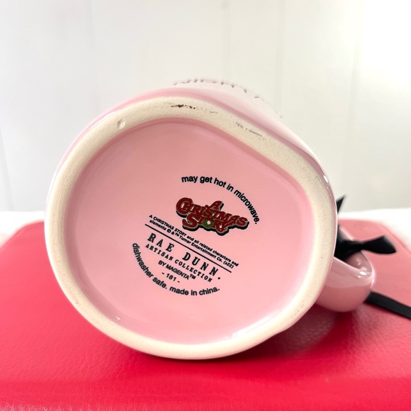 “NEW” Rae Dunn Pink Nightmare Mug Christmas Story - Picture 6 of 7
